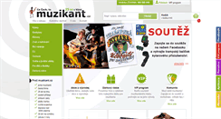 Desktop Screenshot of muzikant.cz
