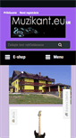 Mobile Screenshot of muzikant.eu