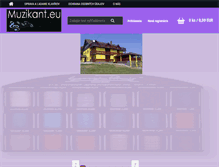 Tablet Screenshot of muzikant.eu